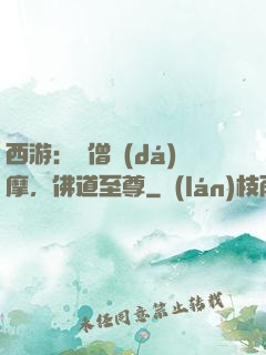 西游：貧僧達(dá)摩，佛道至尊