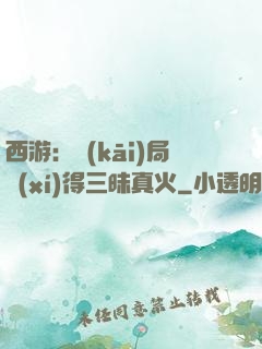 西游：開(kāi)局習(xí)得三昧真火