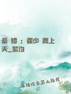 豪門婚寵：霍少寵妻上天