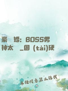豪門閃婚：BOSS男神太難纏