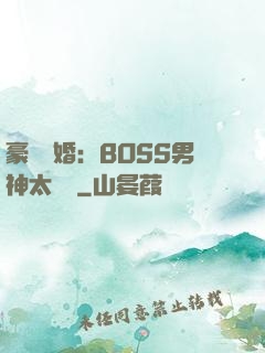 豪門閃婚：BOSS男神太難纏