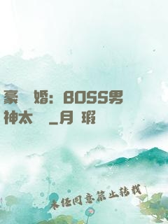豪門閃婚：BOSS男神太難纏