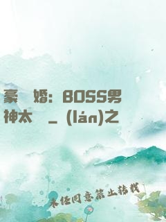 豪門閃婚：BOSS男神太難纏