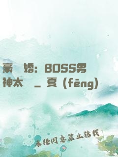 豪門閃婚：BOSS男神太難纏