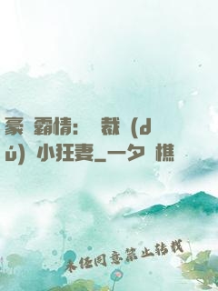 豪門霸情：總裁獨(dú)寵小狂妻