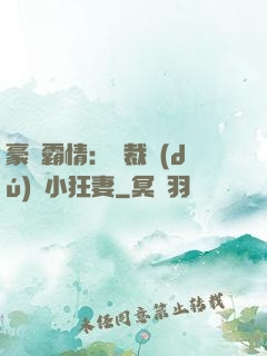 豪門霸情：總裁獨(dú)寵小狂妻