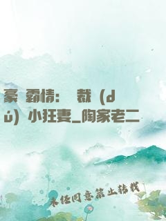 豪門霸情：總裁獨(dú)寵小狂妻