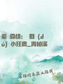 豪門霸情：總裁獨(dú)寵小狂妻