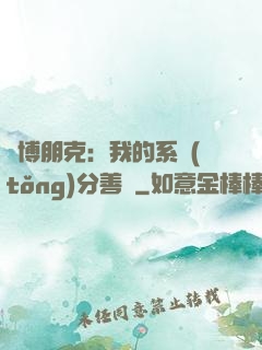 賽博朋克：我的系統(tǒng)分善惡