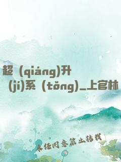 超強(qiáng)升級(jí)系統(tǒng)