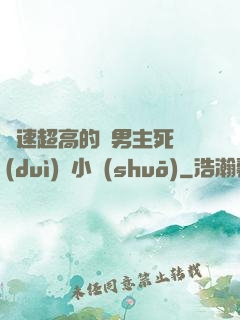 車速超高的雙男主死對(duì)頭小說(shuō)