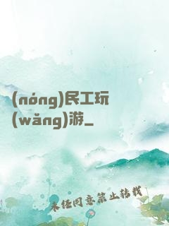 農(nóng)民工玩網(wǎng)游