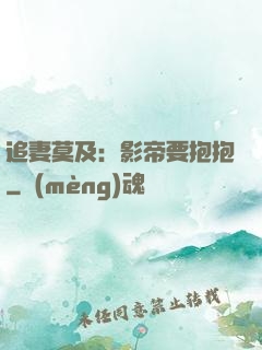 追妻莫及：影帝要抱抱