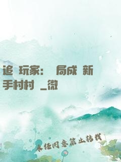 追殺玩家：開局成為新手村村長