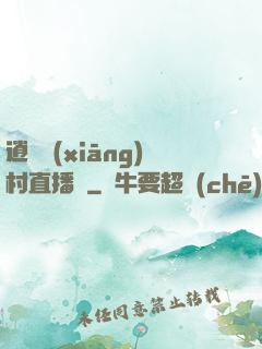逍遙鄉(xiāng)村直播間
