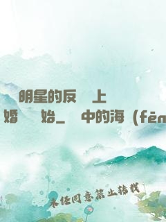 過氣明星的反擊從上離婚綜藝開始