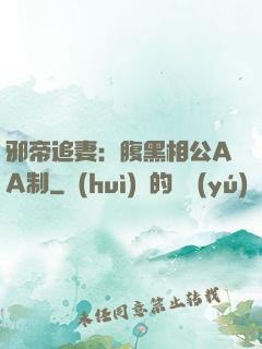 邪帝追妻：腹黑相公AA制