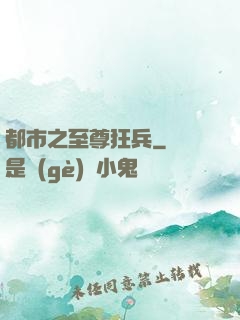 都市之至尊狂兵