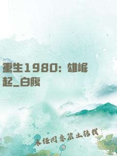 重生1980:梟雄崛起