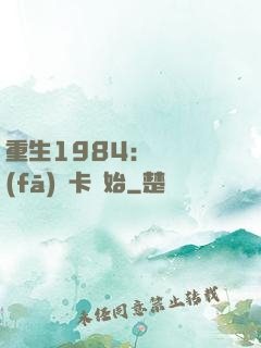 重生1984：從開發(fā)漢卡開始