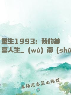 重生1993：我的首富人生