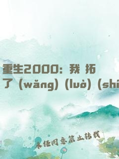 重生2000：我開拓了網(wǎng)絡(luò)時(shí)代