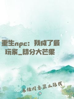 重生npc：我成了最強玩家