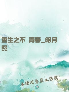 重生之不負青春