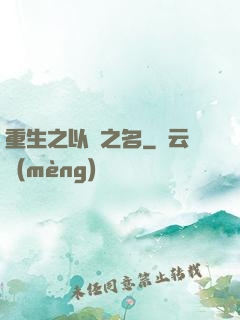 重生之以國之名