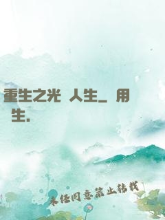 重生之光輝人生