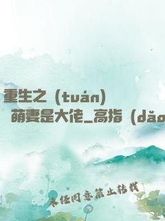 重生之團(tuán)寵萌妻是大佬