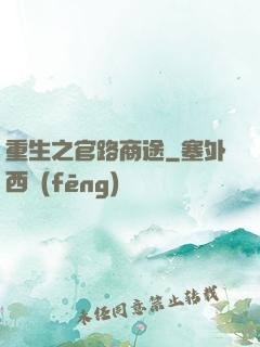 重生之官路商途