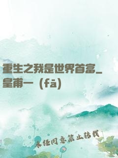 重生之我是世界首富