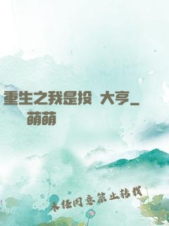 重生之我是投資大亨