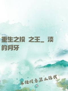 重生之投資之王