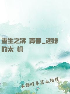 重生之沸騰青春