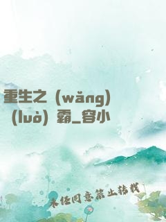 重生之網(wǎng)絡(luò)爭霸