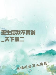 重生后我不要做選擇題