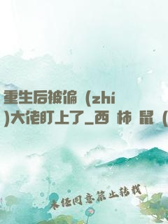 重生后被偏執(zhí)大佬盯上了