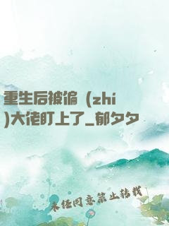 重生后被偏執(zhí)大佬盯上了