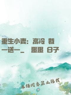 重生小妻：高冷總裁買一送一