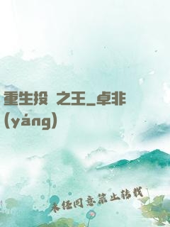 重生投資之王