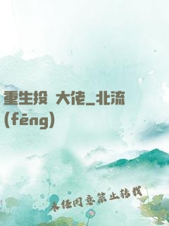 重生投資大佬
