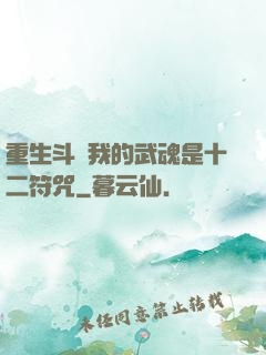 重生斗羅我的武魂是十二符咒