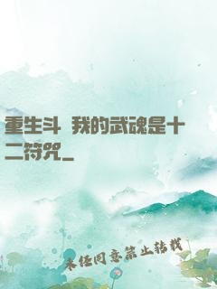 重生斗羅我的武魂是十二符咒