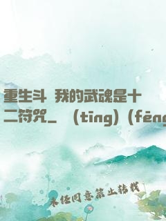 重生斗羅我的武魂是十二符咒