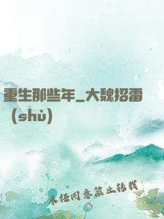 重生那些年