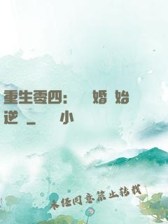 重生零四：從離婚開始逆襲