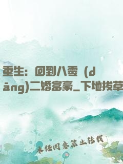 重生：回到八零當(dāng)二婚富豪