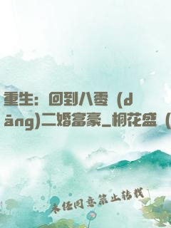 重生：回到八零當(dāng)二婚富豪